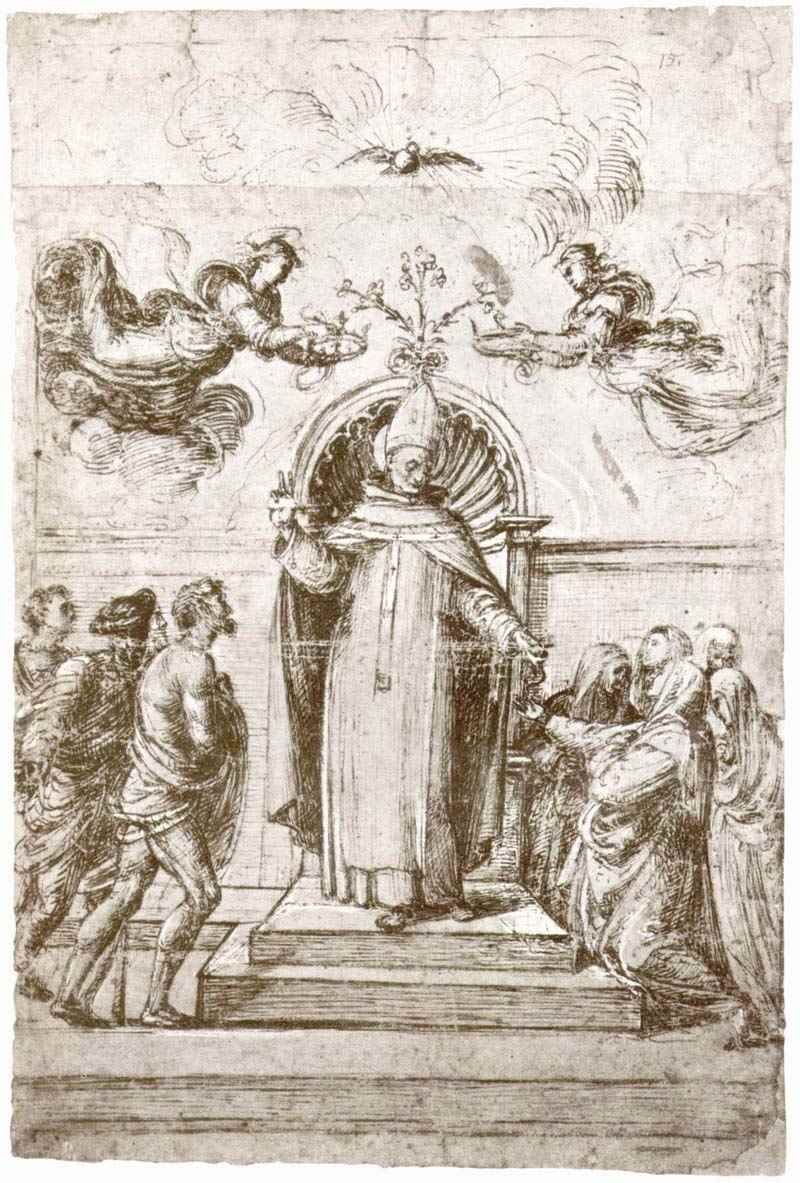 St. Anthony as Charity Donor, Fra Bartolomeo