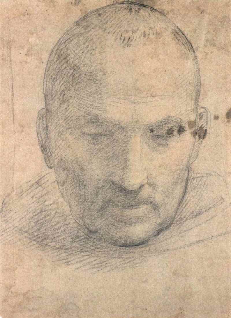 Head of a man, Fra Bartolomeo