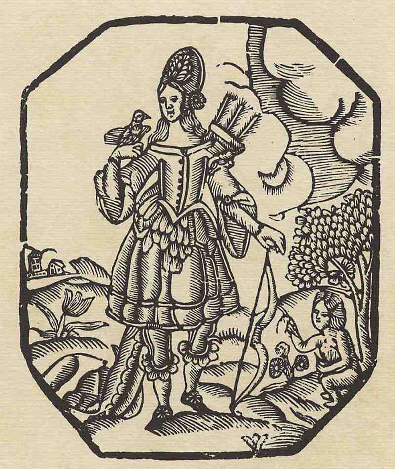 Woodcutter from the Estivill printing house in Barcelona