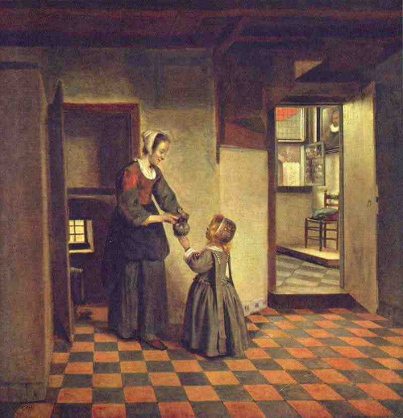 The pantry. Pieter de Hooch