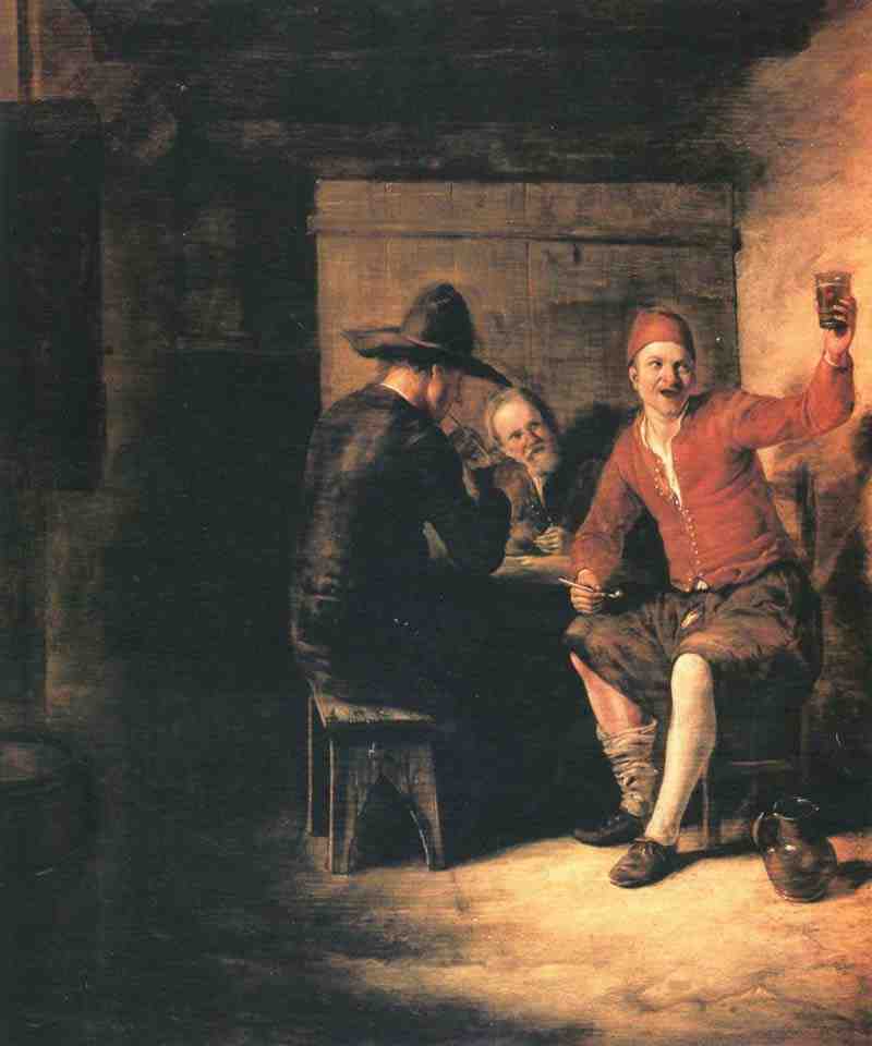 Merry Drinker. Pieter de Hooch