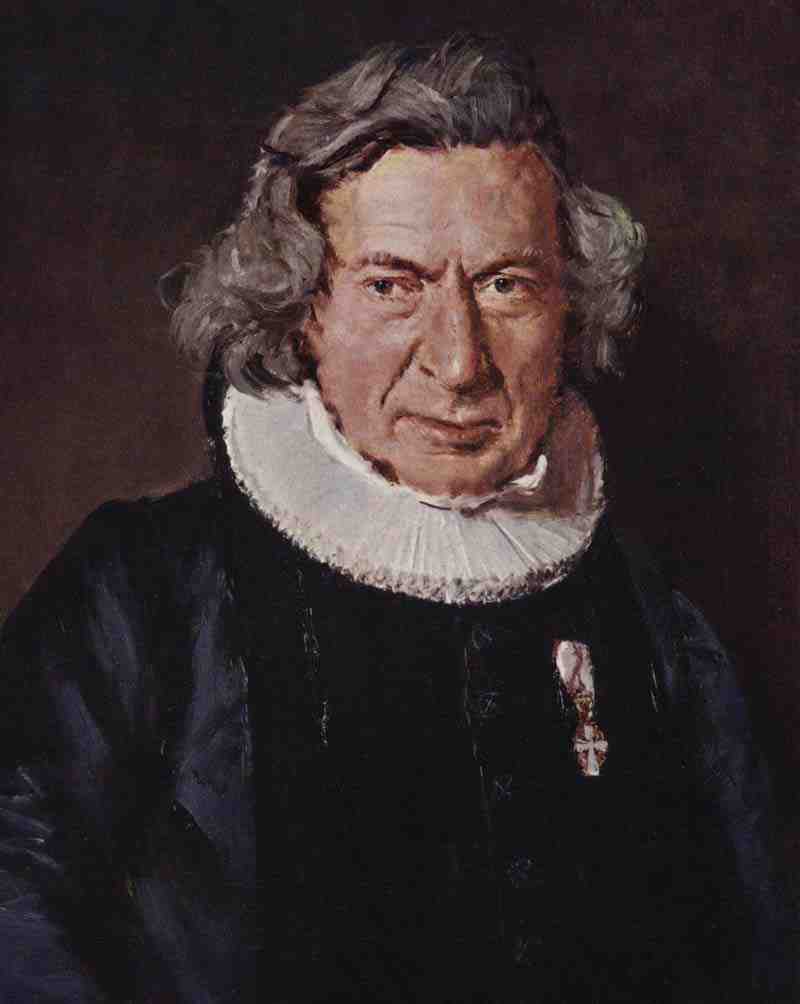 Portrait of Dr. A. G. Rudelbach. Christian Albrecht Jensen