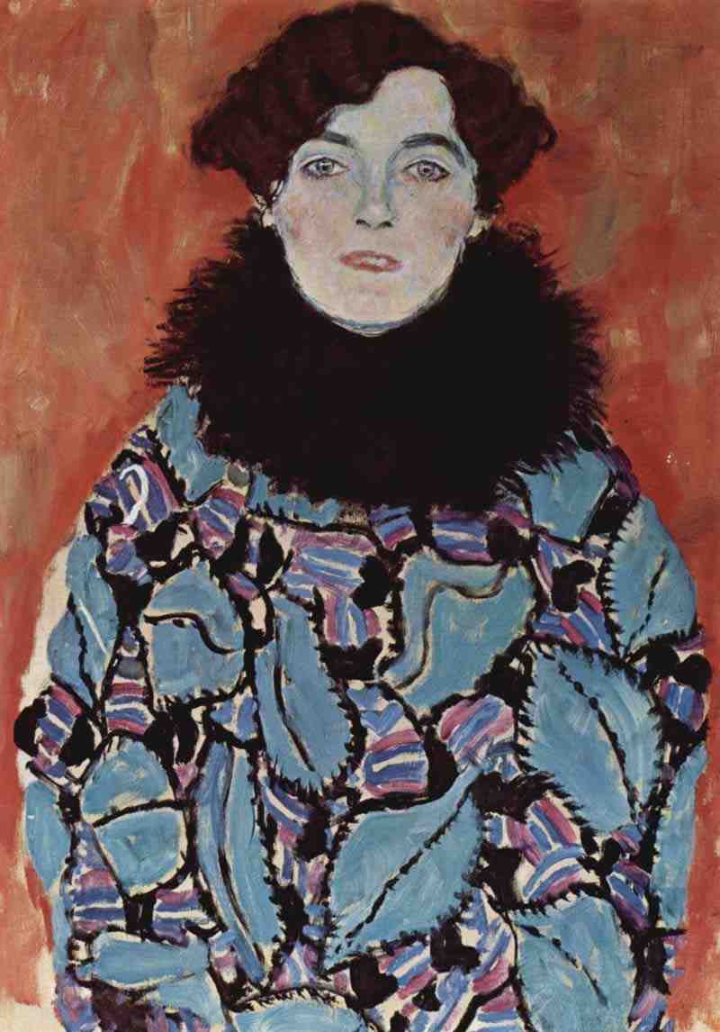 Portrait of Johanna Staude, Gustav Klimt