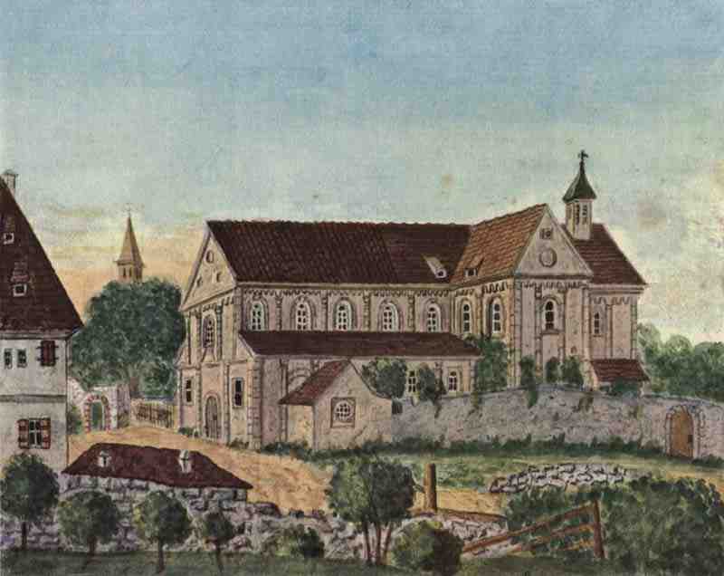 Schwäbisch Hall, Kleinkomburg, Romanesque church. Peter Koch