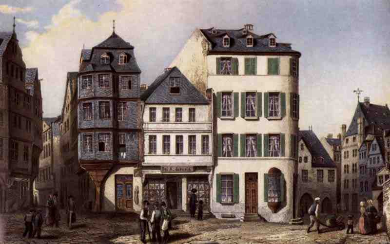 Frankfurt am Main, Platz am Pfarreisen. Wilhelm Lang