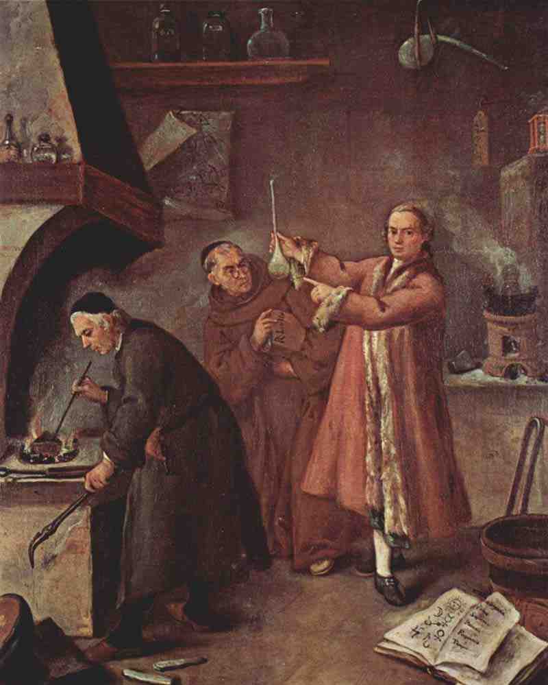 The alchemists, Pietro Longhi