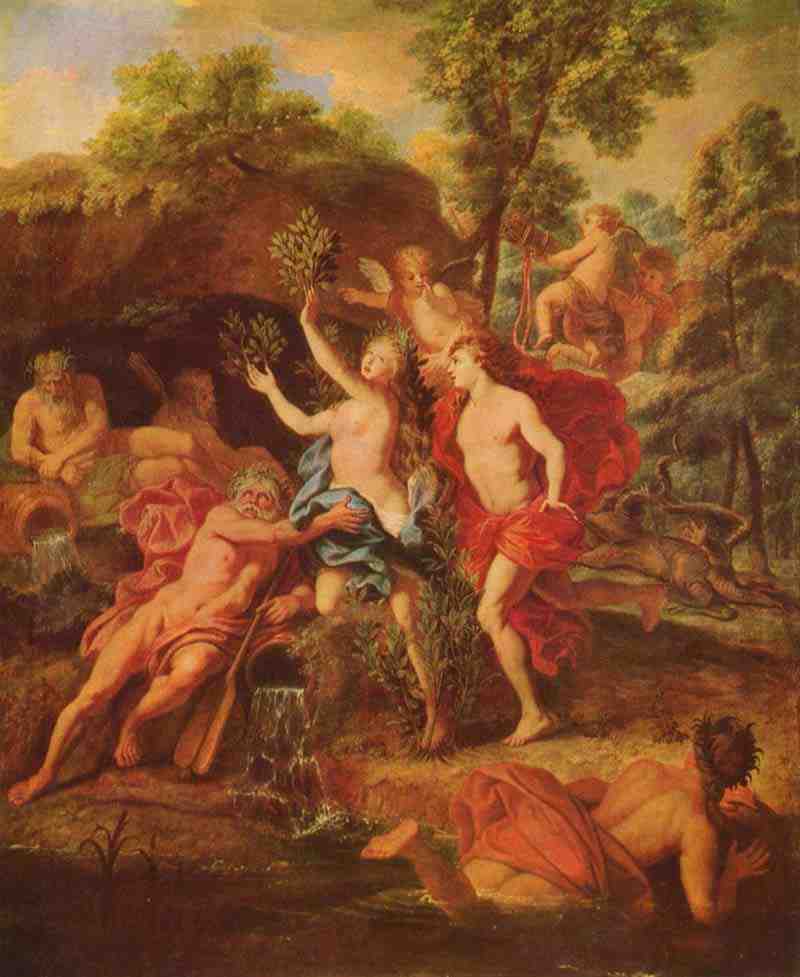 Apollo and Daphne. Jean-Baptiste van Loo