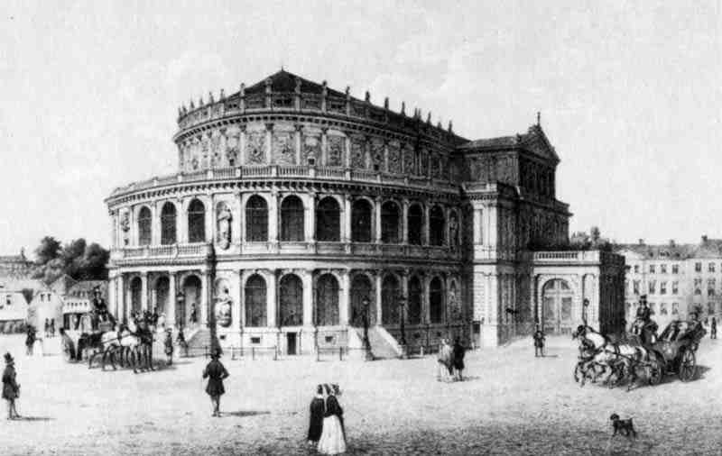 Dresden, Schauspielhaus. Ludwig Eduard Lütke