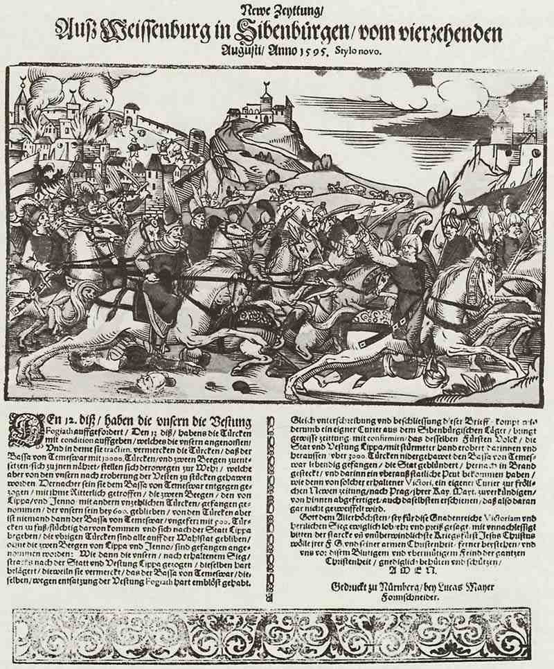 The Siege of White Castle in Transylvania. Lucas Mayer