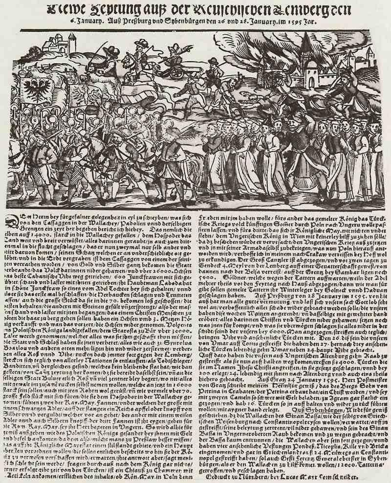 News from Lviv and Pressburg ( Bratislava) and the Transylvania on raids of the Turks. Lucas Mayer