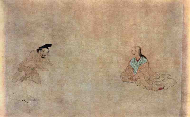 The Kempo Poet contest about the craft. Master of the Kamakura period of the late 14th century