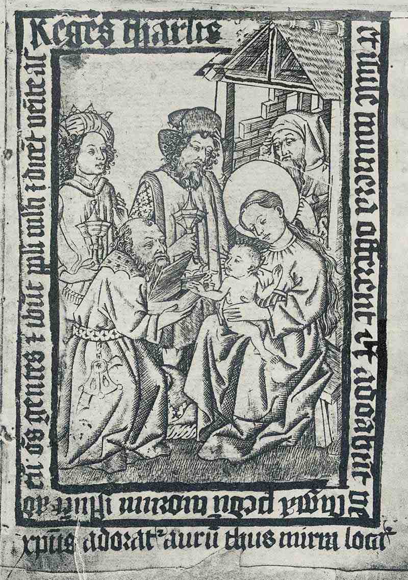 The Adoration of the Magi. Master of the Weibermacht