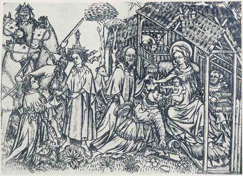 The Adoration of the Magi. Master of the Weibermacht