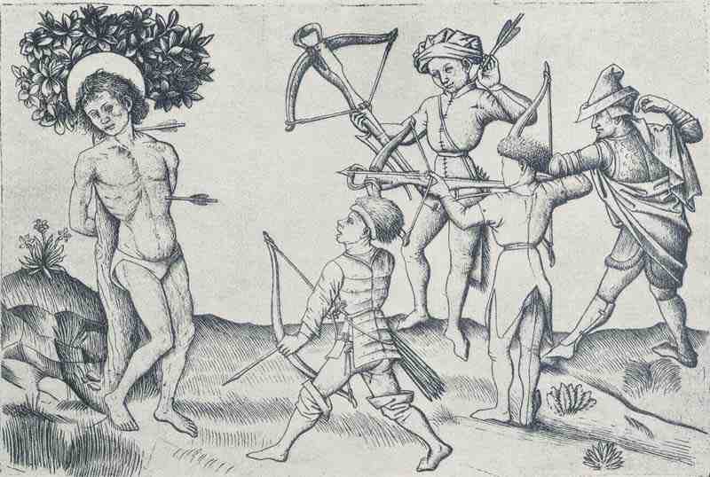 The Martyrdom of St. Sebastian. Master of the Weibermacht