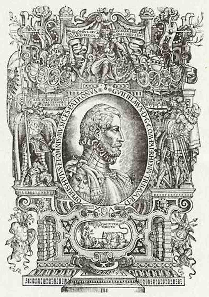 Portrait of the Duke Wilhelm of Bavaria. Master I N