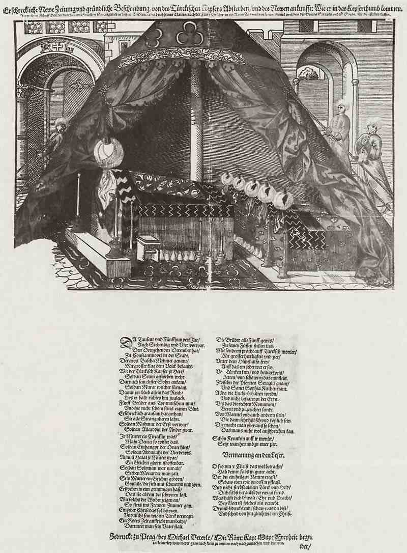 The funeral of Suleiman II and his five brothers. Michael Peterle