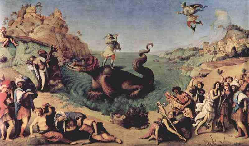 Perseus frees Andromeda, Piero di Cosimo