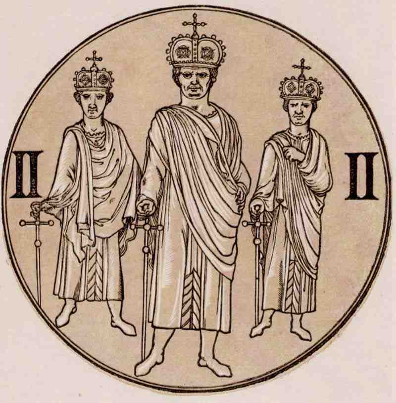 Three Roman kings. Erasmus Quellinus