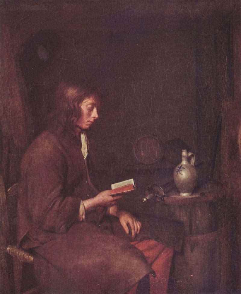 The reader. Gerard ter Borch the Younger