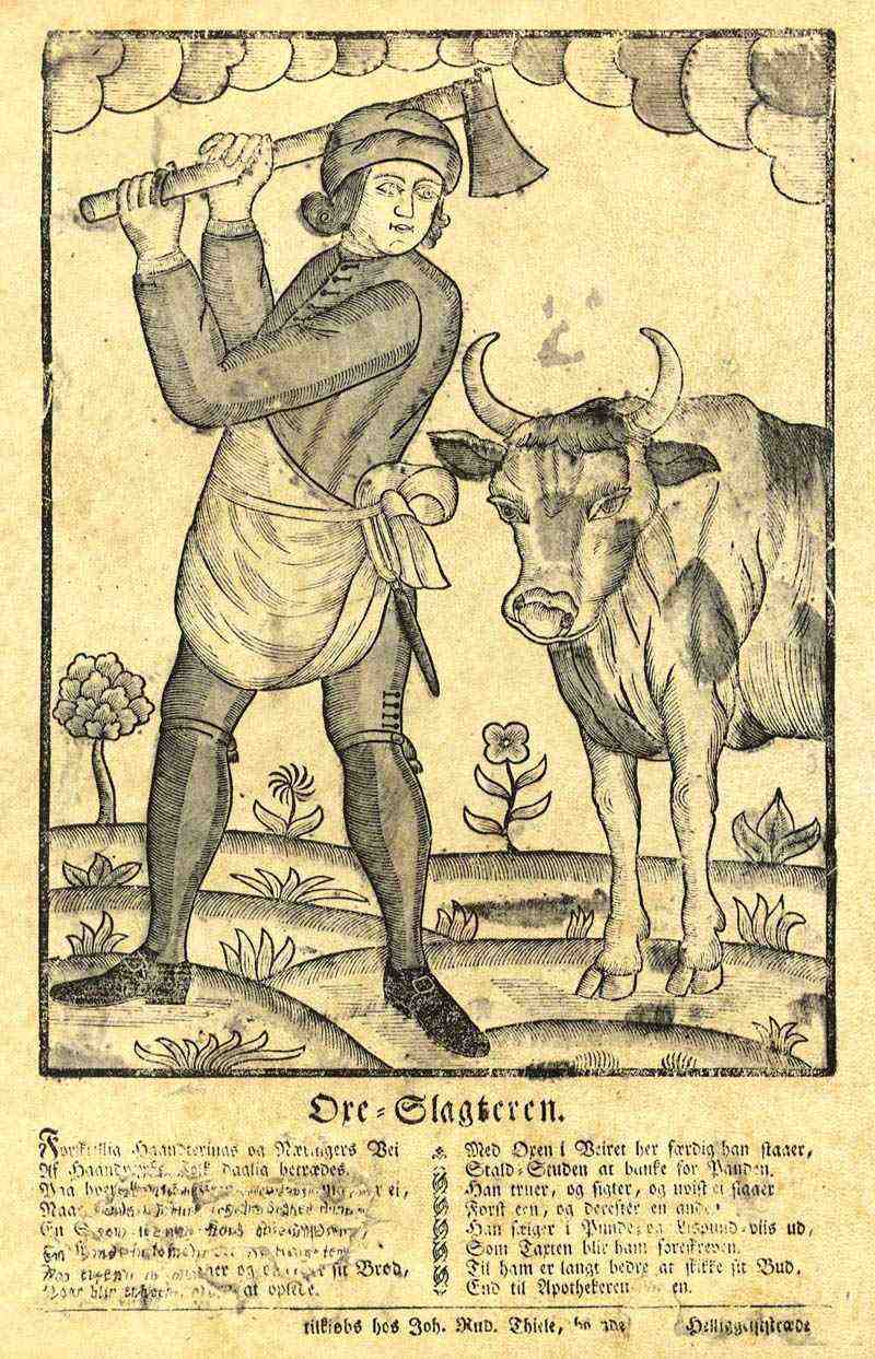 The Ox butcher. Thomas Borup
