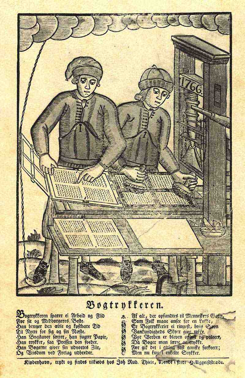 The Book printer, Thomas Borup