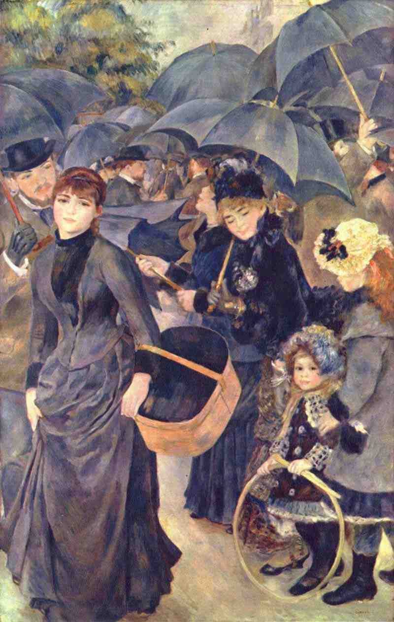 Umbrellas, Pierre-Auguste Renoir