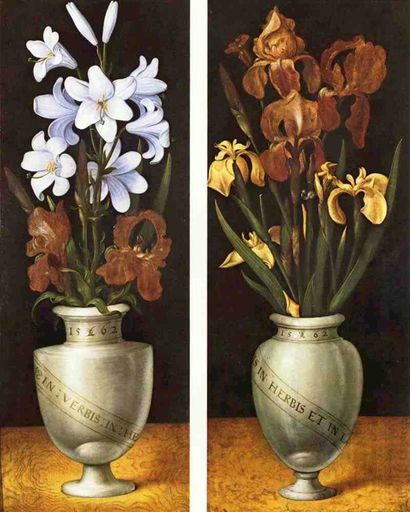 Two flower vases, Ludger tom Ring the Younger