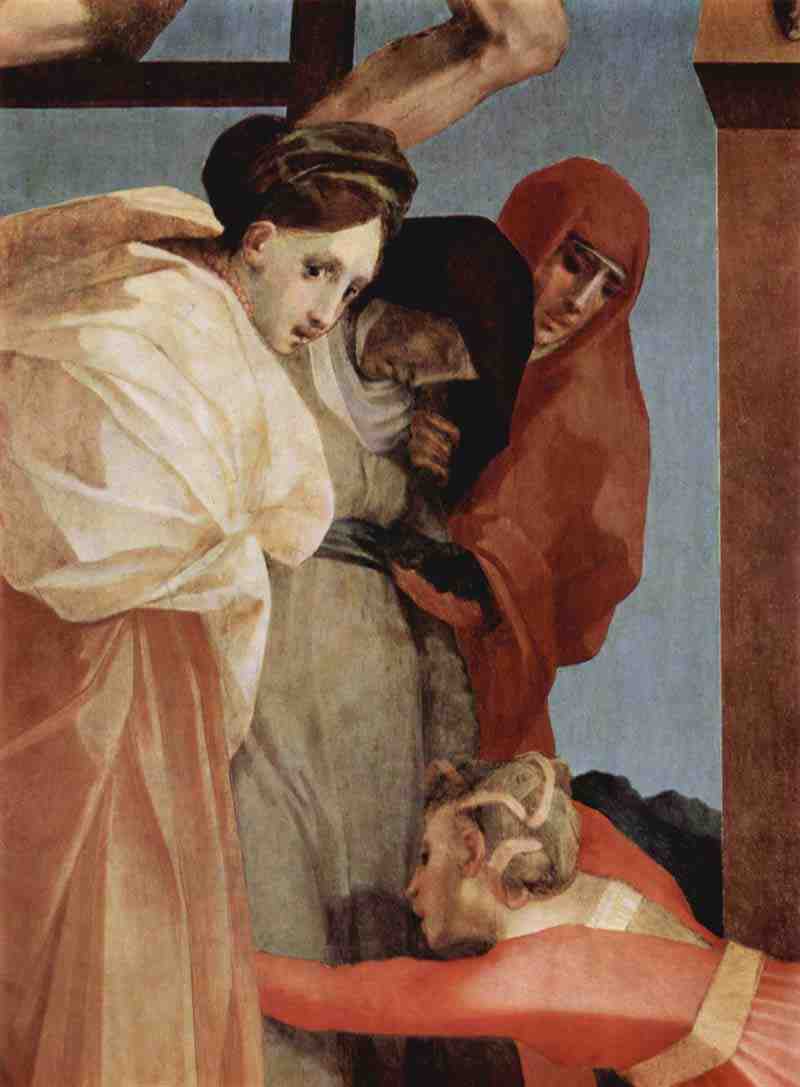 Descent from the Cross, Detail. Rosso Fiorentino