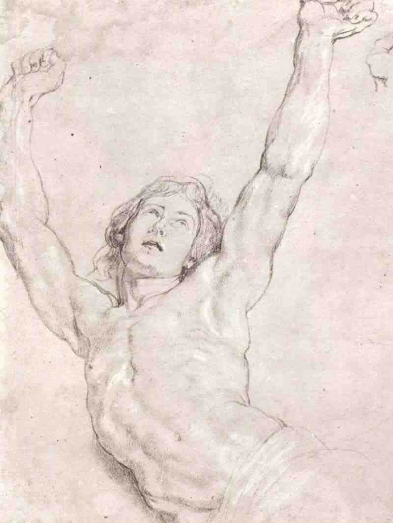 Study for a Christ figure, Peter Paul Rubens