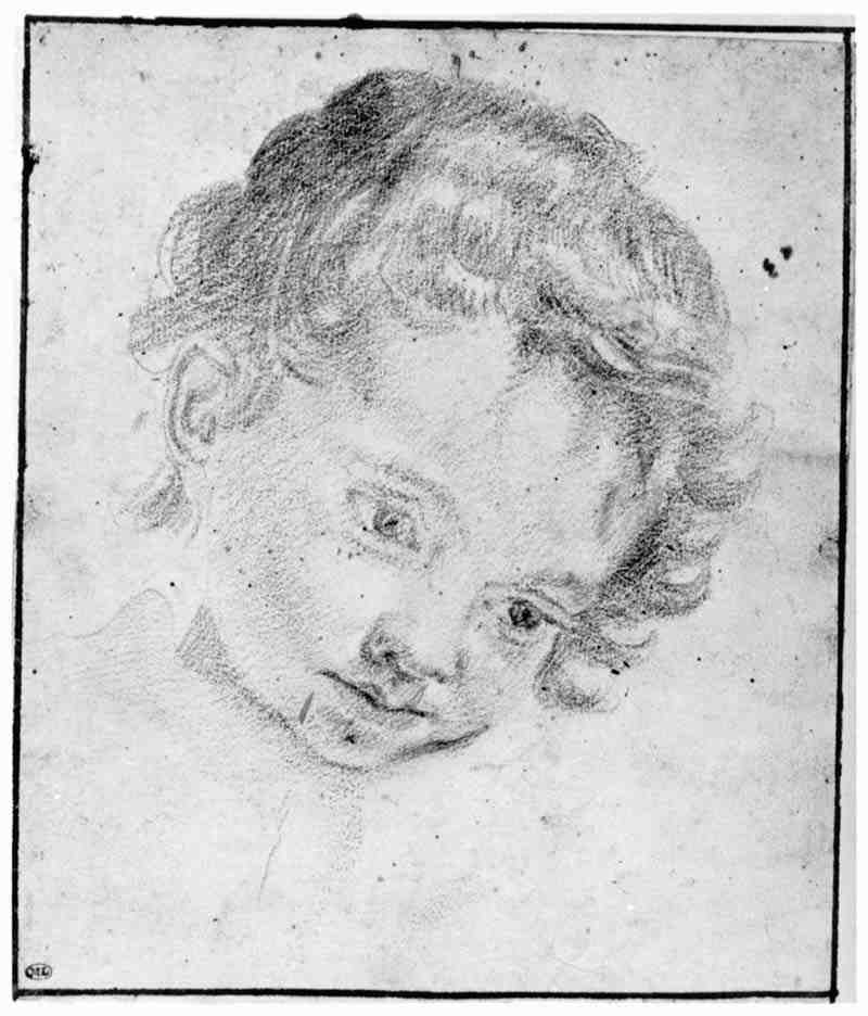 Child's head, Santi di Tito