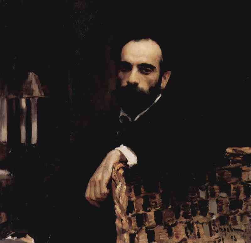 Portrait of the Artist I. I. Levitan. Valentin Aleksandrovich Serov
