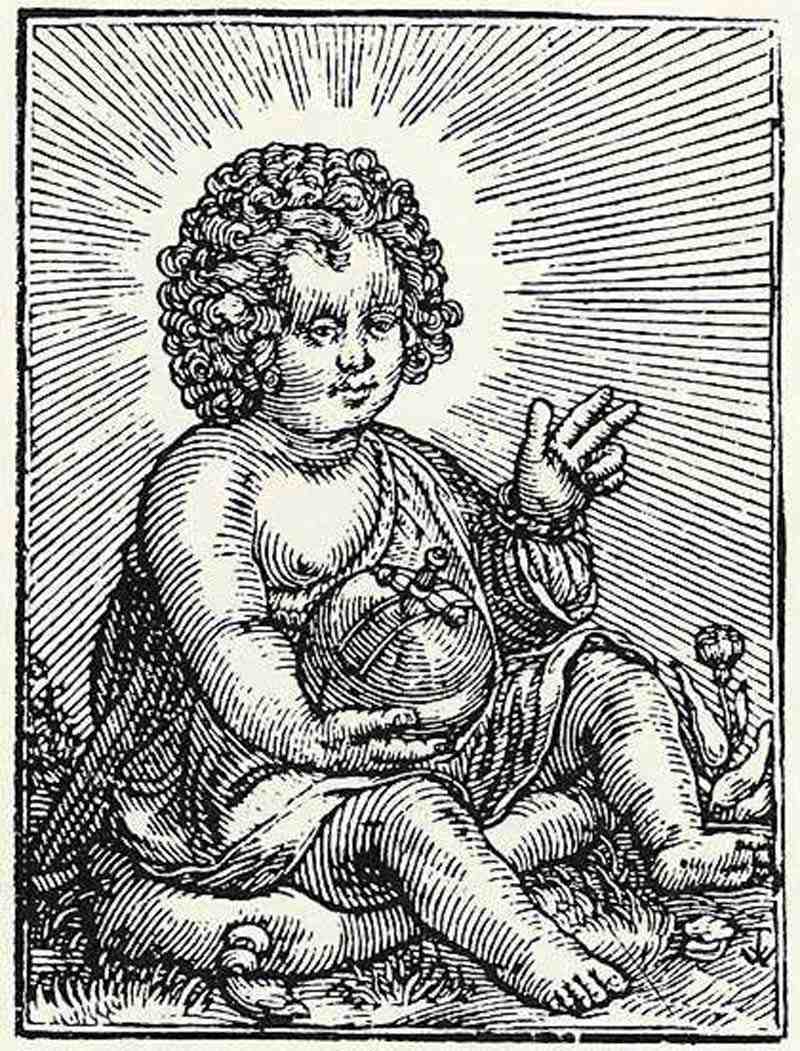 The Christ Child as Salvator Mundi. Wilhelm Traut