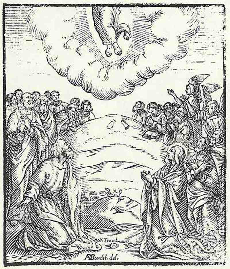 Ascension of Christ. Wilhelm Traut