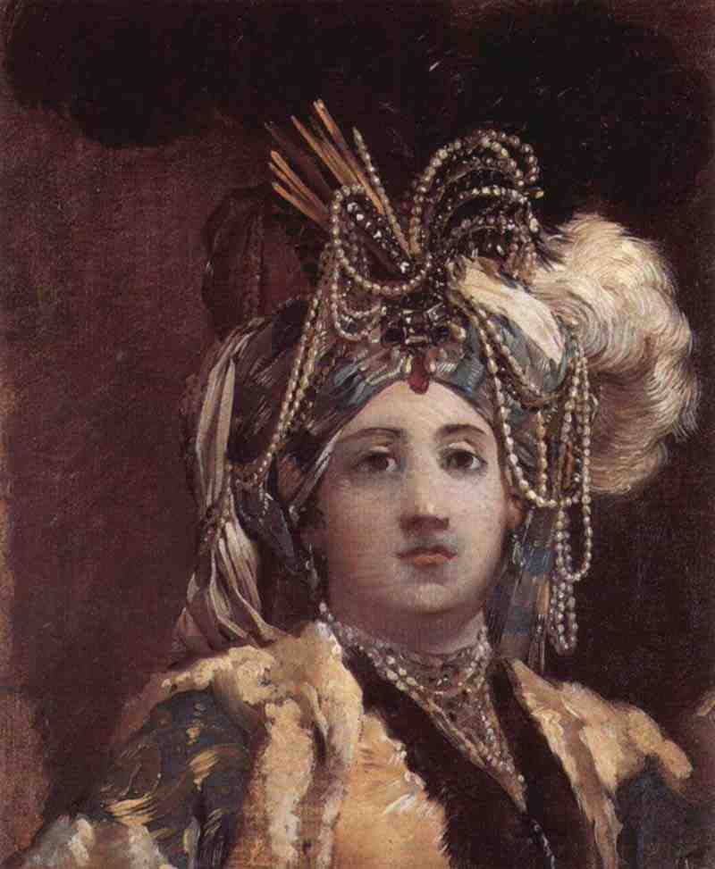 La Sultan reine (The Sultana). Joseph-Marie Vien