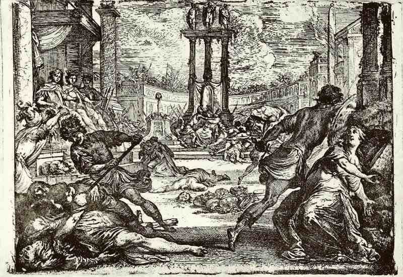 Slaughter among the second triumvirate. Claude Vignon