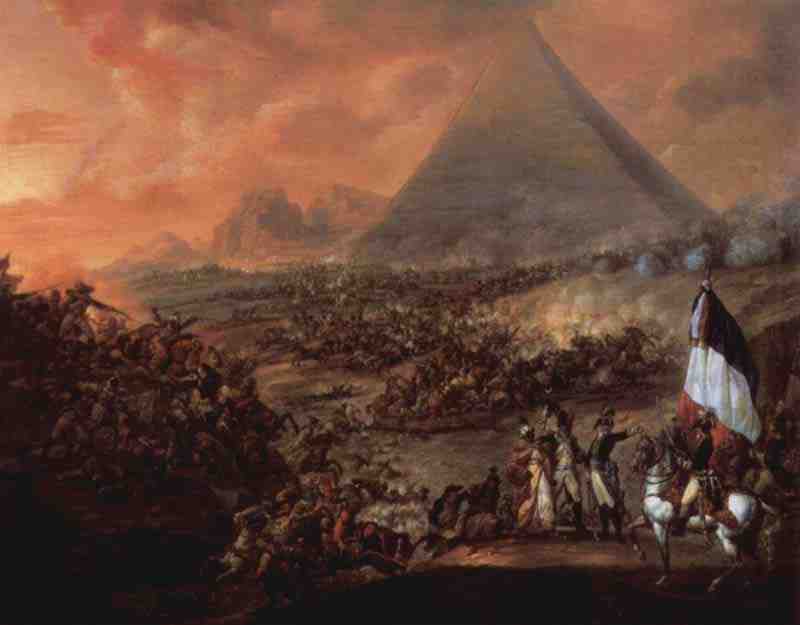 The Battle of the Pyramids, Francois-Louis-Joseph Watteau