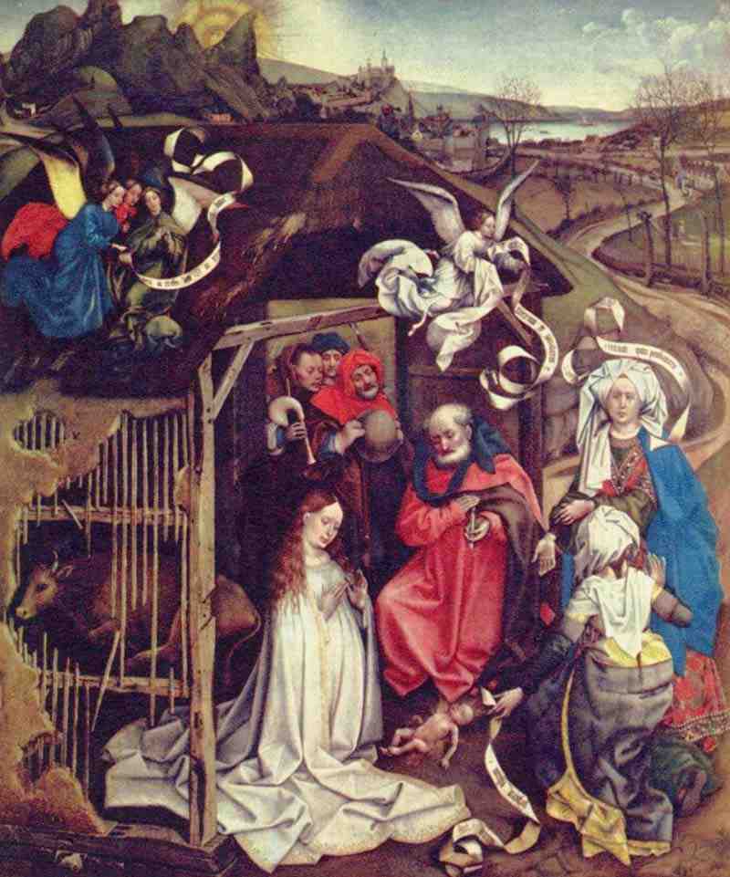 Birth of Christ. Robert Campin