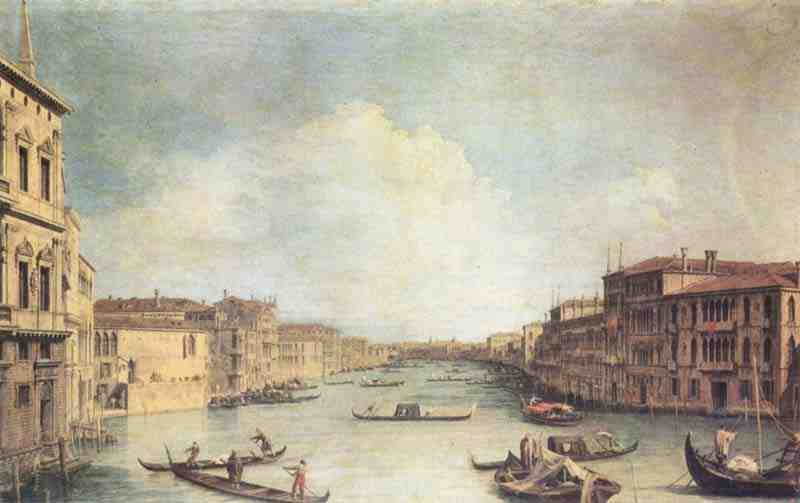 Il Canale Grande, Canaletto (II), Giovanni Antonio Canal