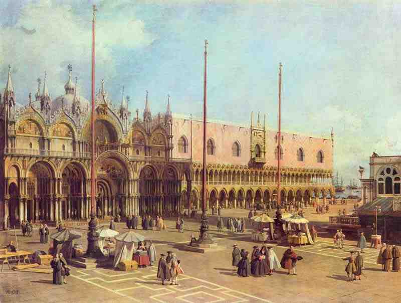 La Piazza San Marco, Canaletto (II), Giovanni Antonio Canal