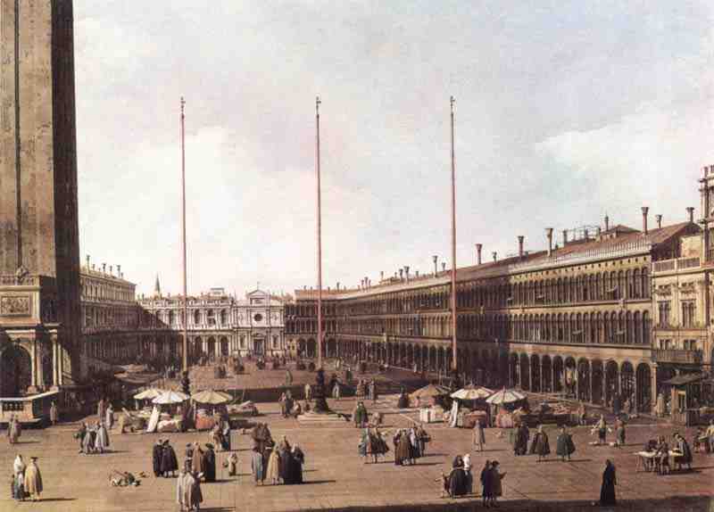 Piazza San Marco, Canaletto (II), Giovanni Antonio Canal