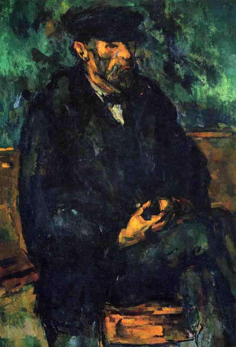Portrait of Vallier (The Sailor), Paul Cezanne