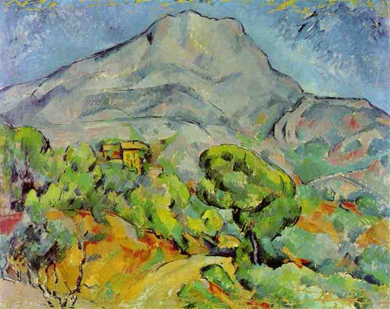 Road at the Montagne Sainte-Victoire, Paul Cezanne