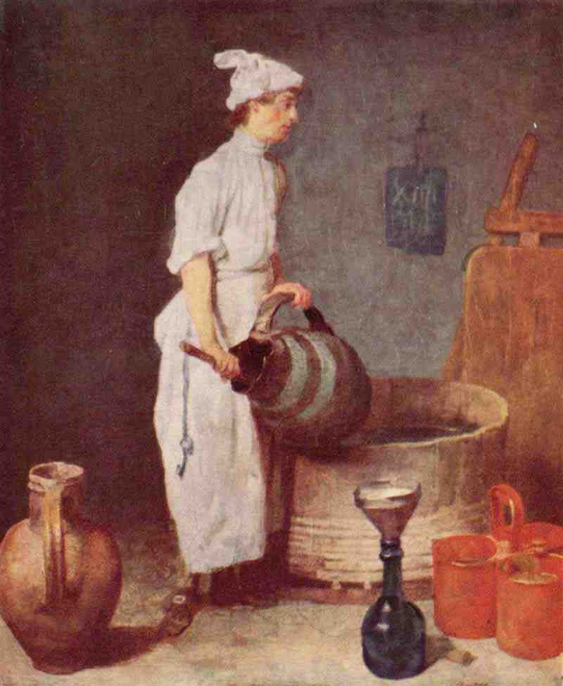 The washing up guy in the pub, Jean-Baptiste Simeon Chardin