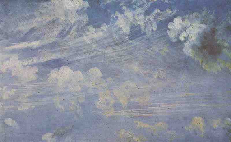 Cirrus clouds (cirrus study). John Constable