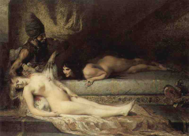 Jealousy in the Seraglio, Fernand Cormon
