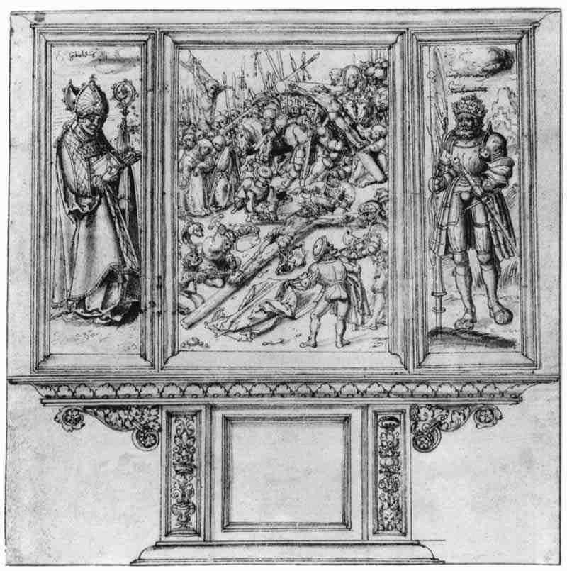 Altar Design, Lucas Cranach the Elder