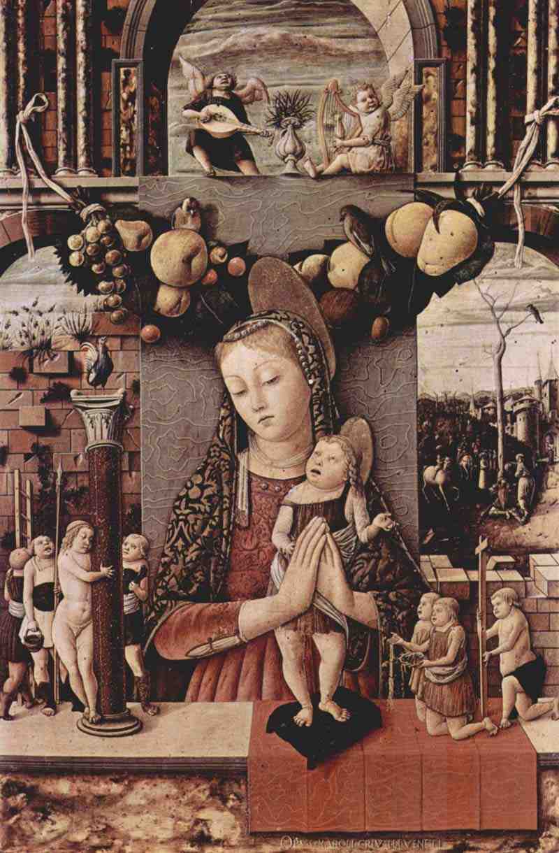 Madonna della Passione. Carlo Crivelli