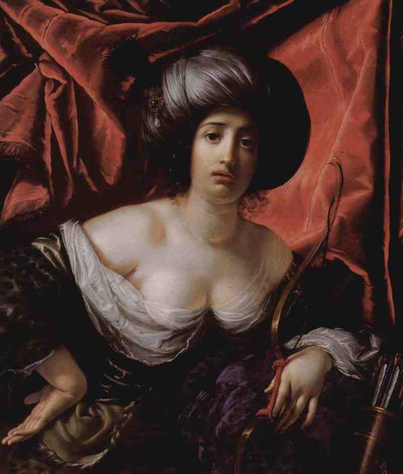 Portrait of a lady as Diana, Cesare Dandini
