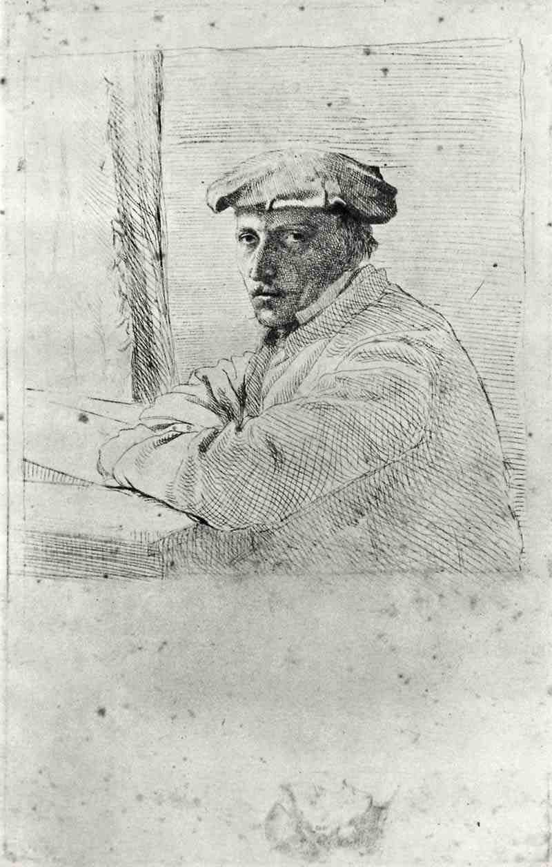 Portrait of the Engraver Joseph Tourny, Edgar Degas
