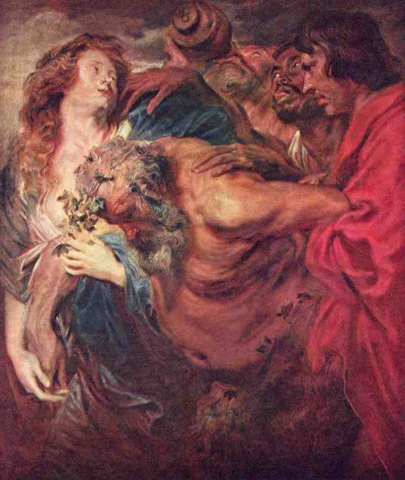 Drunken Silenus, Anthony van Dyck